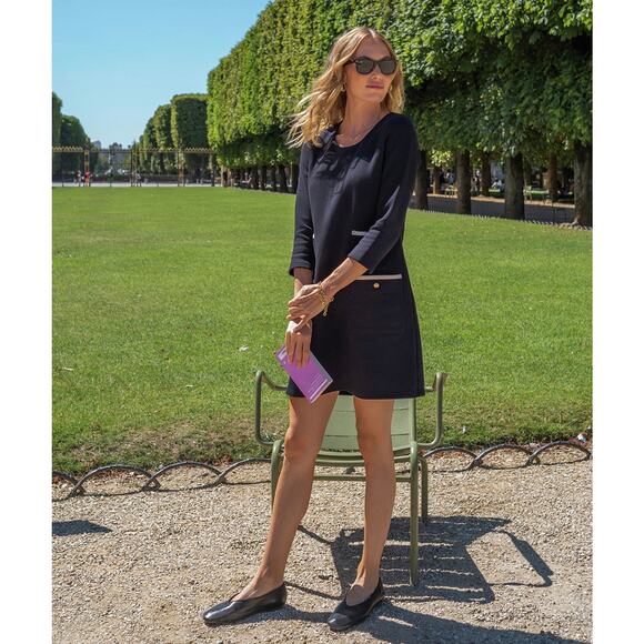 TUCKERNUCK Black Francoise Mod Mini Dress NWT Size XS - Picture 7 of 15